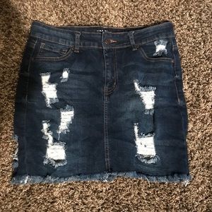 Denim Skirt